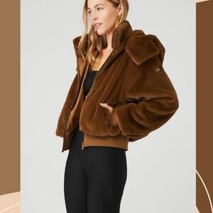 Alo Yoga Faux Fur Jacket